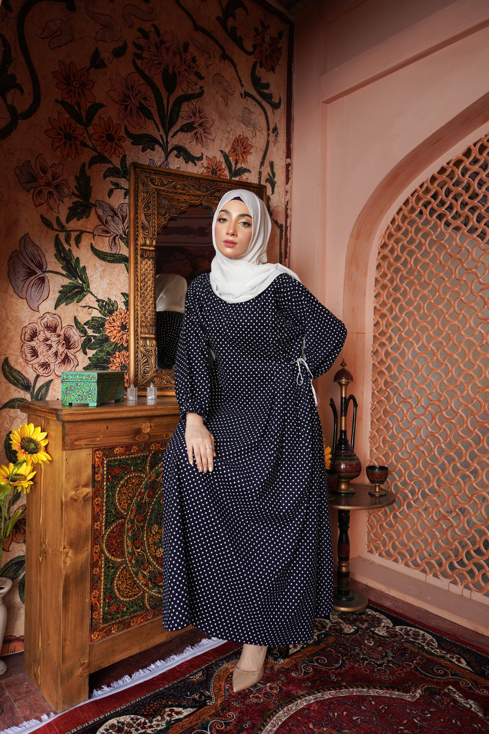 Blueberry Sky Maxi Dress - Image 2