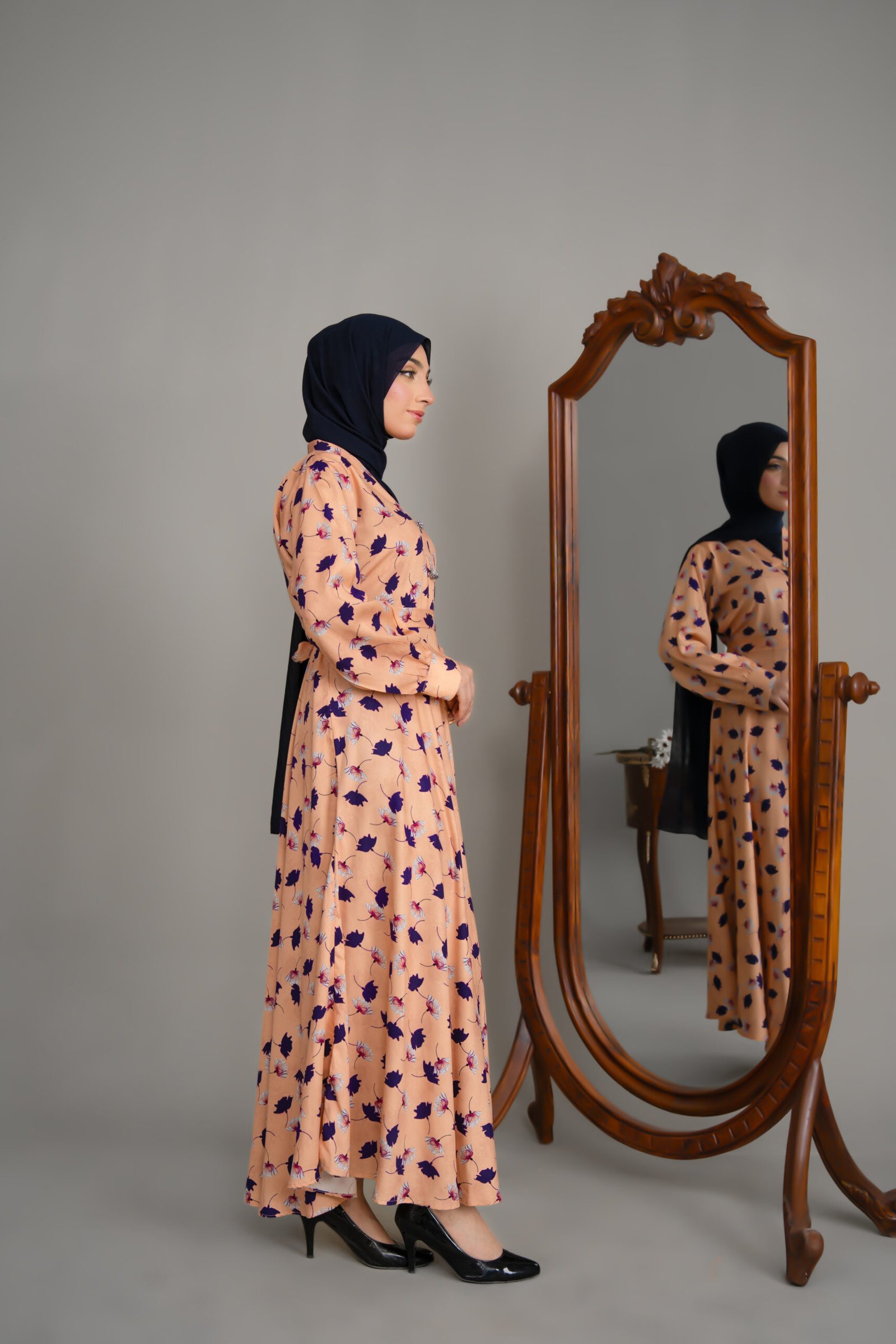 White Ethereal Garden Maxi Dress - Image 2